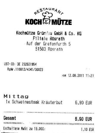 czad Hffner Kochmtze Restaurant